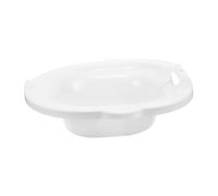 OUNONA Sitz Bath Basin for Postpartum Care and Pregnant Women, White Pp Sitz Bath for Toilet Use, Medical Grade Postpartum Wash Basin for Hygiene and Healing