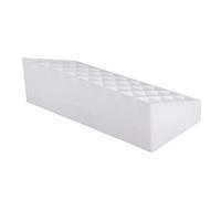 OUNONA Slots Makeup Storage Organizer Box Creative Lipstick Holder White Cosmetic Canister for Home Shop for Lipsticks Goods and Accessories