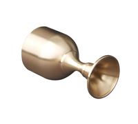 OUNONA Small Wine Cup Brass Goblet for Temple Offering and Decor