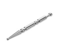 OUNONA Stainless Steel Acupressure Massage Stick for Deep Tissue Relief Lightweight Hand Massager with Targeted Design for Muscle Relaxation and Foot Reflexology Easy to Clean and Use for