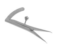 OUNONA Stainless Steel Double Eyelid Surgery Ruler Eyelid Measuring Gauge for Precise Cosmetic Eye Measurement Portable
