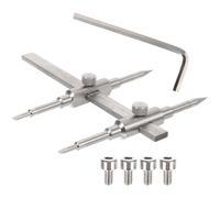 OUNONA Stainless Steel Lens Spanner Wrench Adjustable Camera Lens Repair Tool Kit Curved Opening Wrench for Disassembly and Maintenance