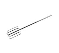 OUNONA Stainless Steel Meat Stirring Rod Thickened Mixing Paddle for Drill Kitchen Whisk Attachment for Hot Pot Cooking and Sauce Stirrer 15.75In