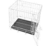 OUNONA Stainless Steel Pigeon Cage Large Capacity Precision Locking Mechanism Removable Tray Plastic Bird Carrier Cage for Home Breeding and Observation