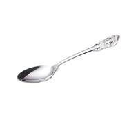 OUNONA Stainless Steel Royal Dinner Spoon Silver Cutlery Set for Luxury Tableware