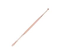 OUNONA Stainless Steel Spoon Double Head Pick Wax for Individual Adult Boy Girl Home Use
