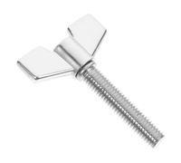 OUNONA Steel Drum with Cymbal Stand and Wing Nut Screw for Drum Set Fasteners Replacement Part Versatile Quick Release Function for Percussion Accessories