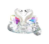 OUNONA Stylish Manicure Swan Shape Crystal Cup Nail Art Container View Dip Powder Nail Kit