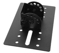 OUNONA Swivel Bookshelf Speaker Wall Mount Bracket with Thickened Engineering Screw Rod for Stable Sound and Vibration Control Easy Installation for Speakers