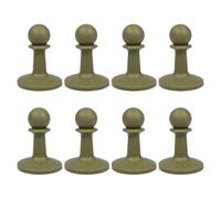 OUNONA Tent Pole End Tips 8Pcs Ultralight Tpr Material Quick Assembly Anti-Slip Caps for Outdoor Tent Setup