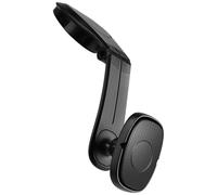 OUNONA Universal Magnetic Phone Holder for Cars with Excellent Smartphone Support, Portable Black Phone Stand Made of Magnet and Metal, Simple Installation Suitable for Driving and Most