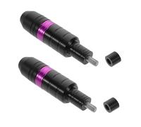 OUNONA Universal Motorcycle Frame Sliders 1 Pair Anti-fall Protection Bar for Dirt Bikes and Electric Scooters Purple Aluminum Accessories