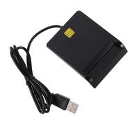 OUNONA Usb Card Reader Smart Id Reader for Dnie Atm Ic Id Cac Sim Cards Portable Multi-function Compatible Windows Vista x