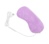 OUNONA USB Heated Eye Mask with Steam Therapy Warm Compress Eye Pad Portable Sleep Mask for Travel and Overnight Use