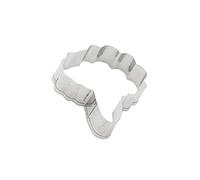 OUNONA Vegetable Cookie Cutters Broccoli Shape Stainless Steel Biscuit Cutter Cookie Molds Kitchen Baking Tool for Boys and Girls