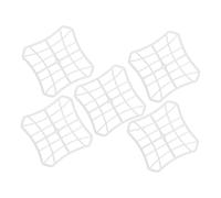 OUNONA Vegetable Pickle Press Weights 5pcs Small Mesh Fermentation Press Tool for Pickling Jars Home and Commercial Sauerkraut Fermenting Discs
