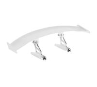 OUNONA Vehicle Tail Wing Spoiler Car Rear Decoration Mini Sporty Auto Tail Wing with Double Sided Adhesive Tape Easy Installation Fit White