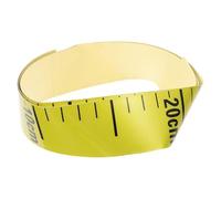 OUNONA Water Gauge Sticker Reflective Self-Adhesive 3.5Cm X 1M Waterproof Measuring Label for Accurate Pond and Liquid Level Reading