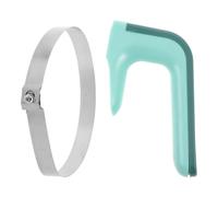 OUNONA Water Kettle Replacement Handle Compatible with Snow Bear/Little Bear, Kettle Hand Grip with Steel Band and Screws, Fixes Broken Smart Teapot