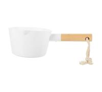 OUNONA Water Ladle Scoop Water Scoop Plastic Wood Simple Design Practical Efficient Transfer Baby Fruit Use in Garden Bathroom