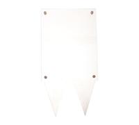 OUNONA Waterproof Picture Frame For Grave, 5x7 Clear Acrylic Photo Frame Outdoor Memorial Cemetery Grave Decorations, Garden Marker For Funeral