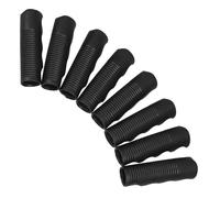 OUNONA Wheelchair Handlebar Grip Replacement 22Mm Anti-Skid Rubber Handles 4 Pairs Compatible Trolleys and Walkers for Mechanical Devices