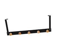 OUNONA Wooden Coat Hanger Over Door Hooks Hanger Hat Hook Door Hanging Pants Multi-Functional Home Decorative