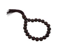 OUNONA Wooden Prayer Beads Bracelet for Men Large Natural Meditation Beads for Car Interior Decoration Elegant Gear Shift Accessory for Meditation and Mindfulness