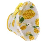 OUNONA Yellow Cloth Parrot Protective Collar for Birds Anti-pecking Bird Neck Cone Promotes Wound Healing and Prevents Pecking Wounds