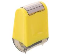 OUNONA Yellow Music Staff Roller Stamp, Five-Line Staff Line Marker for Classroom Music Notation and Composition Practice