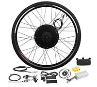 OUNUO 26" Electric Bike Conversion Kit, 48V 1500W Rear Wheel Electric Bicycle Motor Conversion Kit for E-bike Cycling Hub, With Upgrade Smart Motor Controller, Twist Throttle, Dual Mode Controller