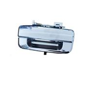 Ouokchm for Mazda Bt50 Pickup Exterior Tailgate Door Handle | Car Exterior Door Handle Black And Chrome(Black 1PC)