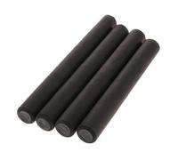 OUOULAJY 100 PVC Wine Bottle Heat Shrink Capsules 32 mm-Black