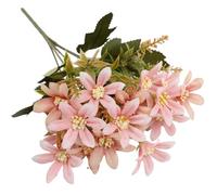 OUOULAJY Enjoy Beauty Of Flowers All Year Round With Artificial Flower Décor Elegant Artificial Flowers Fake Flowers Decoration Mini Lily6