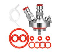 OUOULAJY Mini Keg Dispenser with Beer Hose Beer Connector for Craft Beer Wine Making