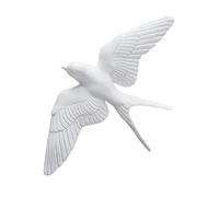 OUOULAJY Nordic Resin Swallows Birds Wall Decor Garden Living Room Ornament To left