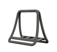 OUOULAJY Vertical Laptop Holder Support Universal Desktop Holder for Home Office Desk Black 18x16x12 cm