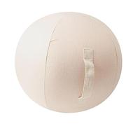 OUOULAJY Yoga Ball Cover Durable for Sitting Balls Chair Office Use Balance Ball Cover Beige 75 cm