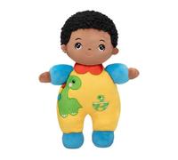 OUOZZZ Black Doll, 25 cm, Soft Fabric, Dinosaur, for Children from 3 Months, Baby Gift, Boy and Girl