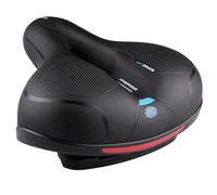 oupados Comfortable Ergonomic Bicycle Saddle Gel Saddle Men Women Wide Bicycle Seat Soft Memory Shock Absorbing Foam Padded with Waterproof Cover 26 x 21 cm Breathable Waterproof