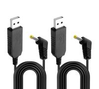 Oupdate 2Pcs 6V Charger for Omron Blood Pressure Monitor M2 M3 M6 Comfort M6 M7 M10-IT 705-IT USB Charger Cable Compatible with Omron Blood Pressure Basic M2 Classic M3 X2 Smart X2 Basic