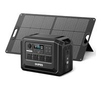 OUPES Mega 1 Lite Solar Power Station with 100W Solar Panel, 2000W 1024Wh | 4500W Surge, Fully Charged in 46 Mins, 140W USB-C PD Ports & 800W Solar Charge, LFP Battery for Outdoor Camping, Home Backup