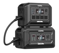 OUPES Mega 1 Portable Power Station with B2 Extra Battery - 3072Wh LiFePO4 Battery, 36 Min Fast Charge, 2000W(4500W Peak) AC/100W USB-C Output, Solar Generator for Camping, Home Backup, Off-Grid
