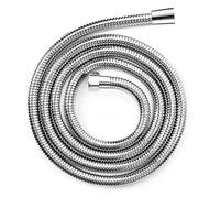 Oupukle Shower Hose 2M, Long Shower Hose, Stainless Steel Shower Pipe Double G1/2" Brass Core Connector Anti-Kink, Anti-Twist(79Inch)