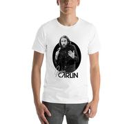 OUQIAO New-Retro-George-Carlin-Dark-Awesome-Comedian-T-Shirt-Black-t-Shirt-Oversized-t-Shirt-Man White XXL