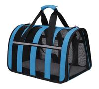 ouquckl Cat Backpack, Pet Handbag Cat Carriers Bag Soft Big Capacity with Strap Breathable Pet Carriers Sightseeing Bag