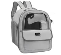 ouquckl Cat Backpack, Pet Handbag Cats Carriers Bag Soft Big Capacity with Strap Breathable Pet Carriers Sightseeing Bag