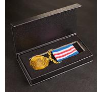 The Commemorative Coin Company Our 30th Pearl Wedding Anniversary Medal in Presentation Case. Long/Distinguished Service and Bravery in the Field. Antique Gold,Silver,Full Size