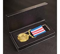 Our 30th Pearl Wedding Anniversary Medal in Presentation Case. Long/Distinguished Service and Bravery in the Field. Antique Bronze. Gift/Present Husband/Wife