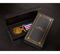 The Commemorative Coin Company Our 50th Golden Wedding Anniversary Medal in Presentation Case. Long/Distinguished Service and Bravery in the Field. Antique Gold. 50 Years. Gift/Present Husband/Wife